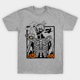 Skeleton Coffee T-Shirt